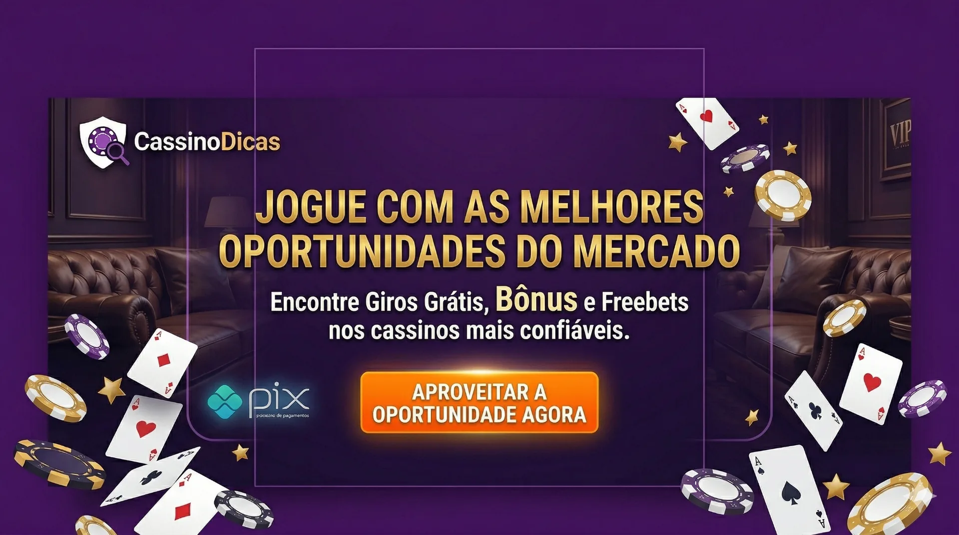 Guia de Bônus de Cassino - As melhores promoções e ofertas